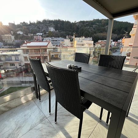 Casa Bianca Apartment Kavála ภายนอก รูปภาพ