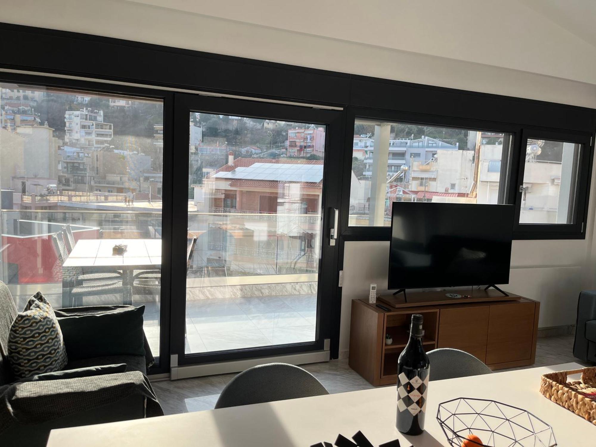 Casa Bianca Apartment Kavála ภายนอก รูปภาพ
