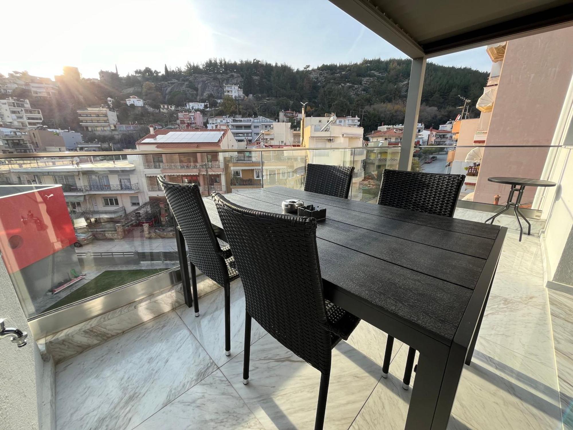 Casa Bianca Apartment Kavála ภายนอก รูปภาพ