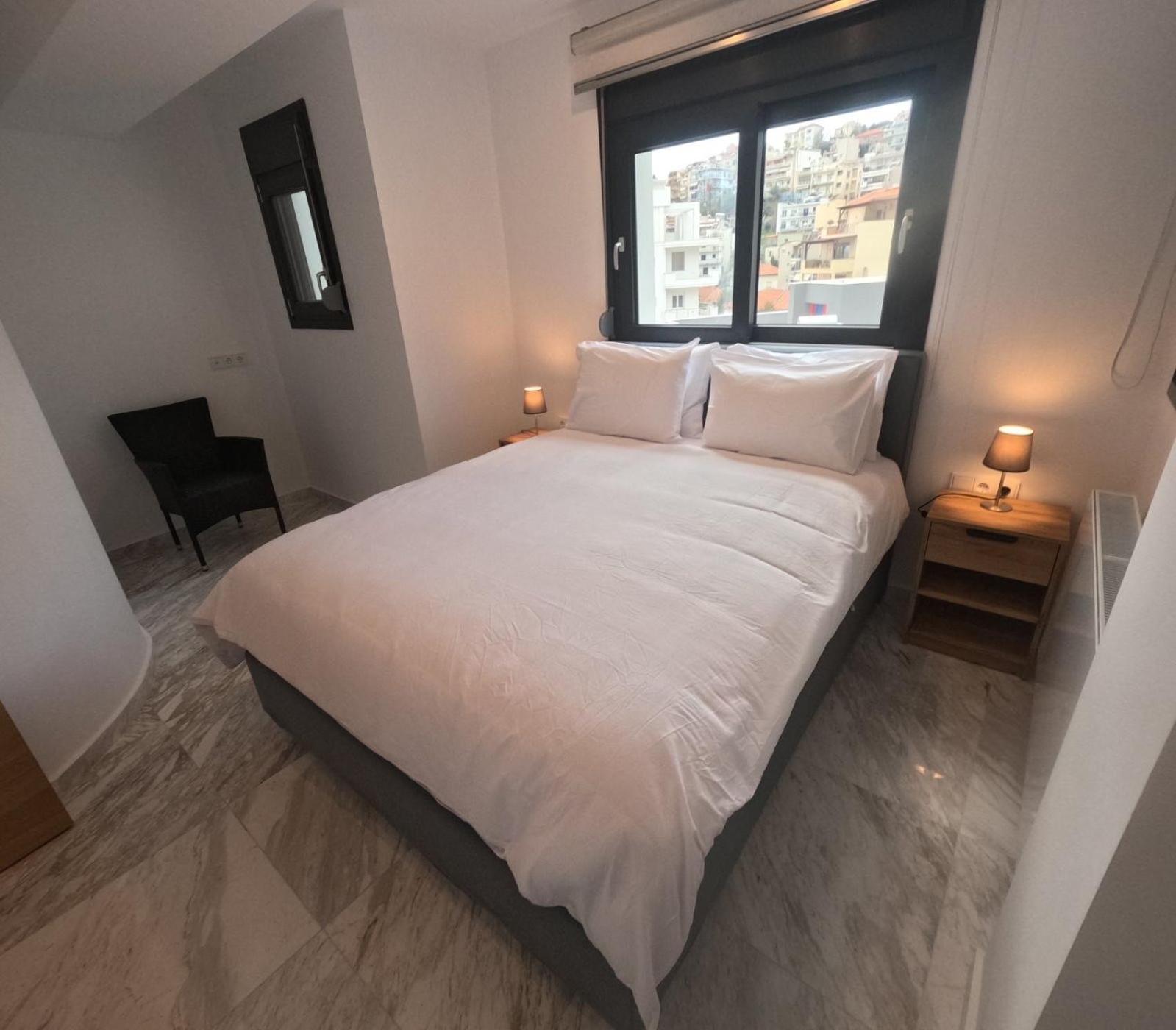 Casa Bianca Apartment Kavála ภายนอก รูปภาพ
