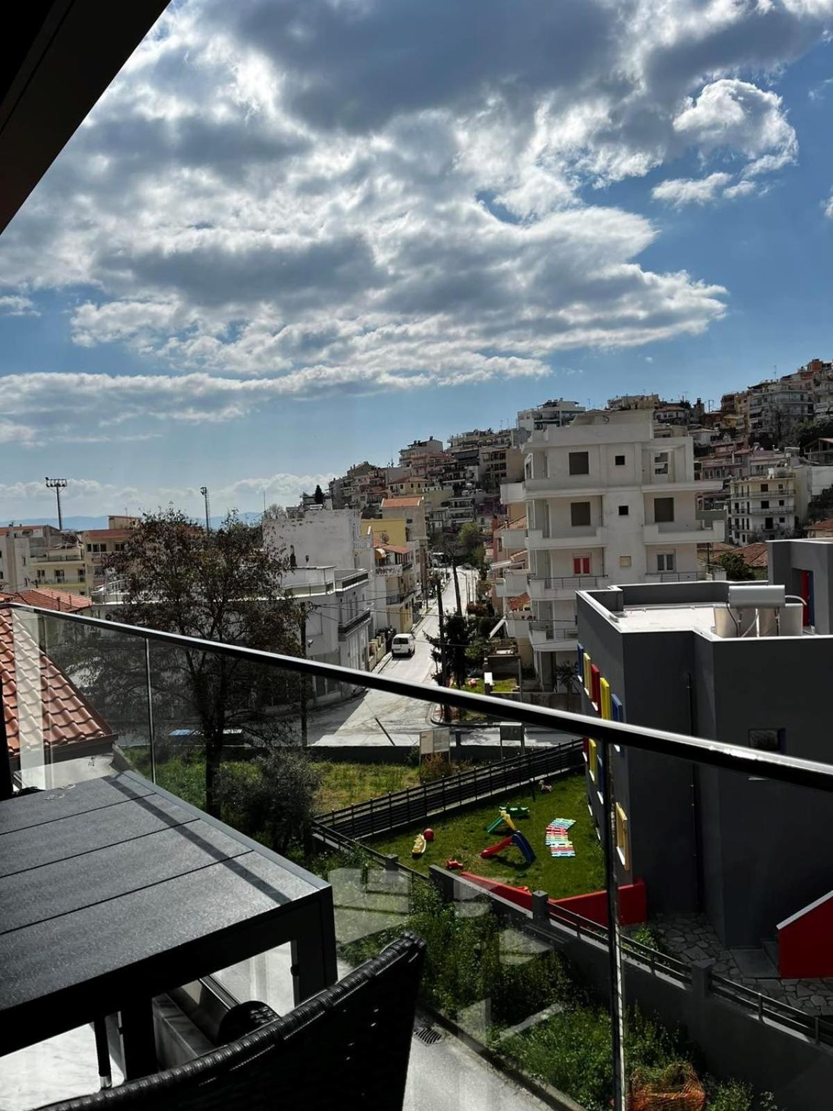 Casa Bianca Apartment Kavála ภายนอก รูปภาพ